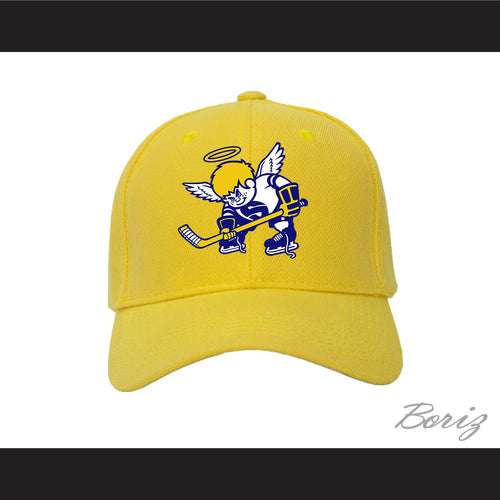 WHA Minnesota Fighting Saints Yellow Baseball Hat
