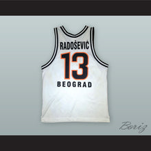 Load image into Gallery viewer, Miroslav Radosevic 13 KK Partizan Belgrade White Basketball Jersey