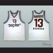 Load image into Gallery viewer, Miroslav Radosevic 13 KK Partizan Belgrade White Basketball Jersey