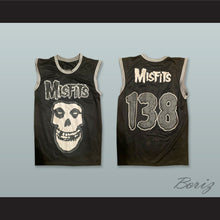 Load image into Gallery viewer, Misfits 138 Black Basketball Jersey