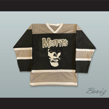 Load image into Gallery viewer, Misfits 138 Black Hockey Jersey