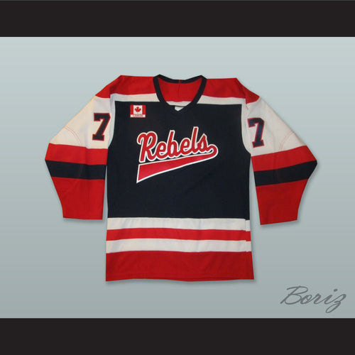 Mississauga Rebels Canada Black Hockey Jersey