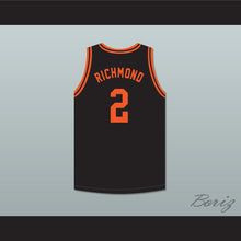 Load image into Gallery viewer, Mitch Richmond 2 Boyd H. Anderson High School Cobras Black Basketball Jersey