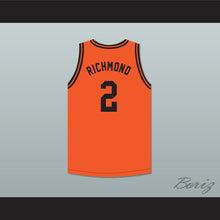 Load image into Gallery viewer, Mitch Richmond 2 Boyd H. Anderson High School Cobras Orange Basketball Jersey