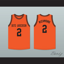 Load image into Gallery viewer, Mitch Richmond 2 Boyd H. Anderson High School Cobras Orange Basketball Jersey