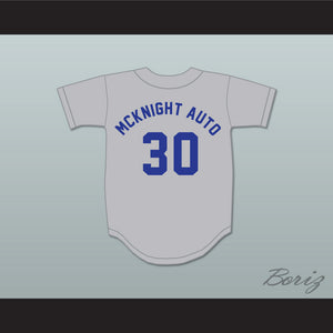 Mitch Kramer 30 Braves McKnight Auto Baseball Jersey Dazed and Confused