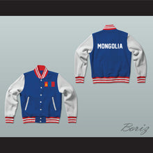 Load image into Gallery viewer, Mongolia Varsity Letterman Jacket-Style Sweatshirt