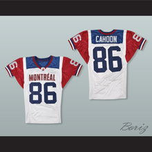 Load image into Gallery viewer, Ben Cahoon 86 Montreal Alouettes Football Jersey
