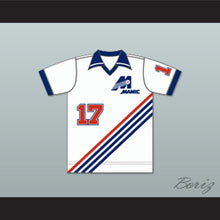 Load image into Gallery viewer, Montreal Manic Navy White Football Soccer Jersey