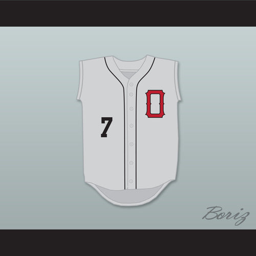 Mookie Betts 7 John Overton High School Bobcats Gray Baseball Jersey 1