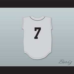 Mookie Betts 7 John Overton High School Bobcats Gray Baseball Jersey 1
