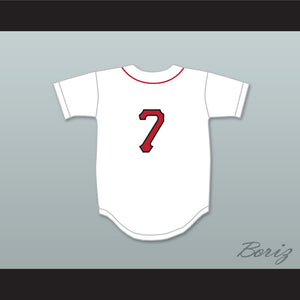 Mookie Betts 7 John Overton High School Bobcats White Baseball Jersey 1