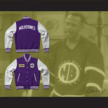 Load image into Gallery viewer, Martin Morris Brown College Wolverines Varsity Letterman Jacket-Style Sweatshirt