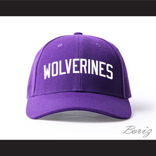 Morris Brown College Wolverines Purple Baseball Hat