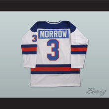 Load image into Gallery viewer, 1980 Miracle On Ice Team USA Ken Morrow 3 Hockey Jersey White