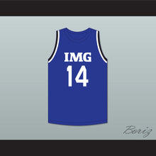 Load image into Gallery viewer, Moussa Diabate 14 IMG Academy Blue Basketball Jersey 2