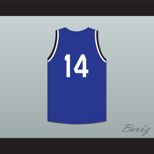 Load image into Gallery viewer, Moussa Diabate 14 IMG Academy Blue Basketball Jersey 1