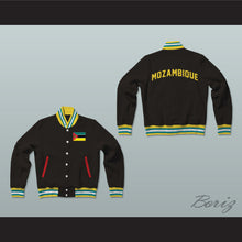 Load image into Gallery viewer, Mozambique Varsity Letterman Jacket-Style Sweatshirt
