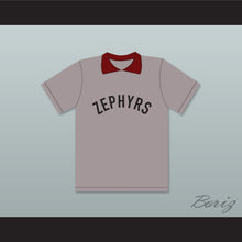 Load image into Gallery viewer, Coach Mr. Burns 28 Springfield Nuclear Power Plant Softball Team Zephyrs Gray Baseball Jersey