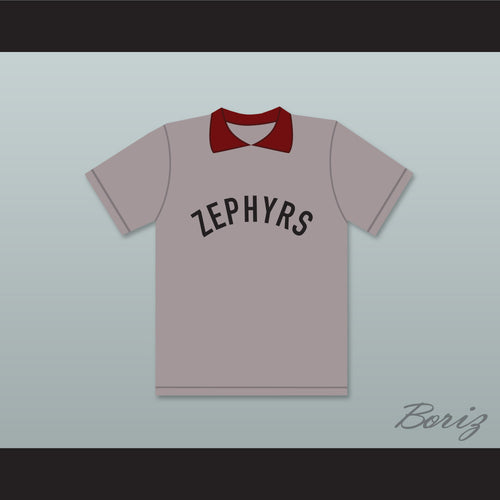 Coach Mr. Burns Springfield Nuclear Power Plant Softball Team Zephyrs Gray Baseball Jersey