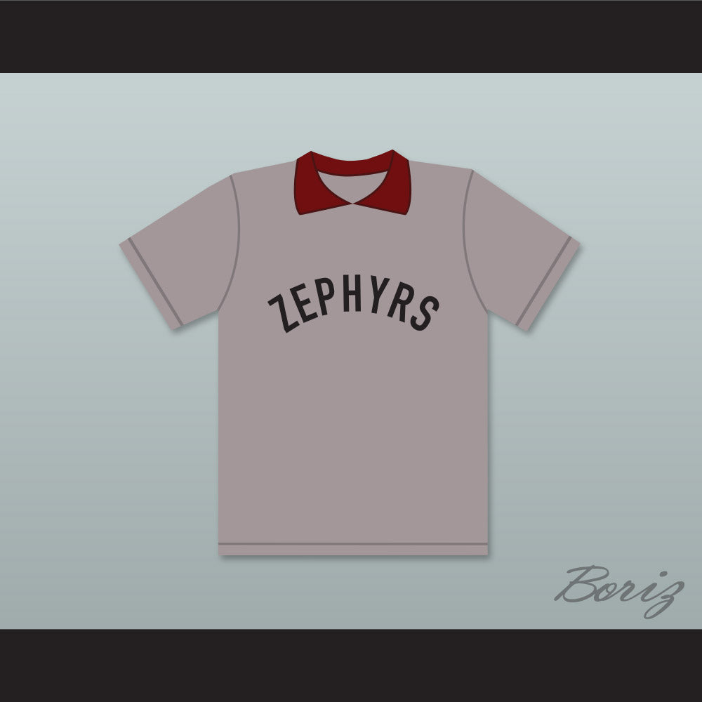 Coach Mr. Burns Springfield Nuclear Power Plant Softball Team Zephyrs Gray Baseball Jersey