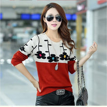 Load image into Gallery viewer, Mujer Sweater Plus Sueter Size Pullover Long Sleeve Top Pull Femme Manche Longue Women&#39;s Clothing Oversized KJ161