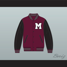 Load image into Gallery viewer, Mystic Falls Timberwolves High School Varsity Letterman Jacket-Style Sweatshirt The Vampire Diaries 1