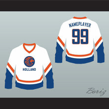 Load image into Gallery viewer, Netherlands Holland National Team White Hockey Jersey