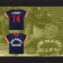 Load image into Gallery viewer, Al Bundy 14 New Market Mallers Dark Blue Baseball Jersey