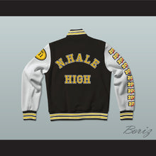 Load image into Gallery viewer, Snoop Dogg N. Hale High School Black Varsity Letterman Jacket-Style Sweatshirt