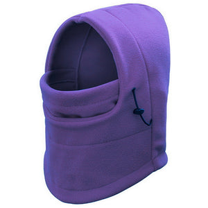 NIBESSER Men Women Russian Trapper Hat Winter Warm Bomber Hats Caps Scarf Aviator Trooper Earflap Ski Hat Cap With Fack Mask