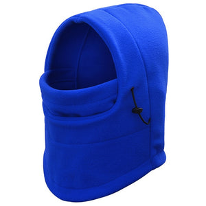 NIBESSER Men Women Russian Trapper Hat Winter Warm Bomber Hats Caps Scarf Aviator Trooper Earflap Ski Hat Cap With Fack Mask