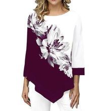 Load image into Gallery viewer, NIBESSER Plus szie 5XL Woman Blouse and Shirt Fashion Summer Striped Blusa Loose Casual Button O-neck Long Sleeve Shirt Top 2020