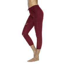 Load image into Gallery viewer, NIBESSER Spring Women Pencil Pant Lace Up Waist Casual Women Pants Solid Multi-Pockets Plus Size Cargo Pants Slim Fit Trousers