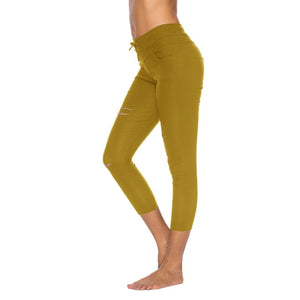 NIBESSER Spring Women Pencil Pant Lace Up Waist Casual Women Pants Solid Multi-Pockets Plus Size Cargo Pants Slim Fit Trousers
