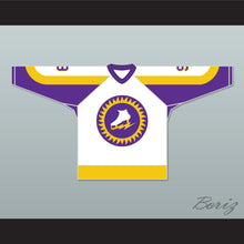 Load image into Gallery viewer, WHA 1973-74 New York Golden Blades Norm Ferguson 9 Home Hockey Jersey