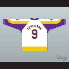 Load image into Gallery viewer, WHA 1973-74 New York Golden Blades Norm Ferguson 9 Home Hockey Jersey