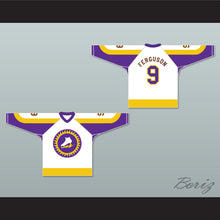 Load image into Gallery viewer, WHA 1973-74 New York Golden Blades Norm Ferguson 9 Home Hockey Jersey
