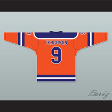 Load image into Gallery viewer, WHA 1973-74 New Jersey Knights Norm Ferguson 9 Away Hockey Jersey
