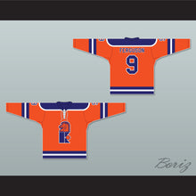 Load image into Gallery viewer, WHA 1973-74 New Jersey Knights Norm Ferguson 9 Away Hockey Jersey