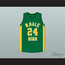 Load image into Gallery viewer, Bruno Mars 24 N. Hale High School Basketball Jersey Young, Wild and Free