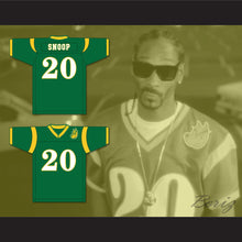 Load image into Gallery viewer, Snoop Dogg 20 N. Hale High Football Jersey Young, Wild and Free with Patch