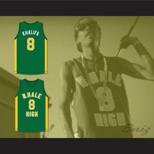 Load image into Gallery viewer, Wiz Khalifa 8 N. Hale High School Basketball Jersey Young, Wild and Free