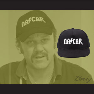 Cal Naughton Jr Black Baseball Hat Talladega Nights