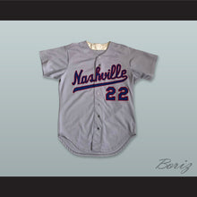 Load image into Gallery viewer, Nashville Sounds 22 Gray Baseball Jersey