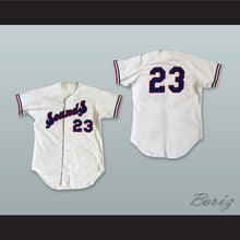 Load image into Gallery viewer, Nashville Sounds 23 White Baseball Jersey