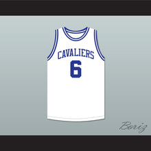 Load image into Gallery viewer, Neil Johnston 6 Chillicothe High School Cavaliers White Basketball Jersey