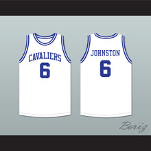 Load image into Gallery viewer, Neil Johnston 6 Chillicothe High School Cavaliers White Basketball Jersey
