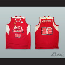 Load image into Gallery viewer, Nemanja Jaramaz 22 Basquet Manresa Spain Red Basketball Jersey