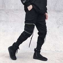 Load image into Gallery viewer, New 2018 Men's Fashion Autumn Summer Cotton Pants Hip Hop Elastic Waist Pants